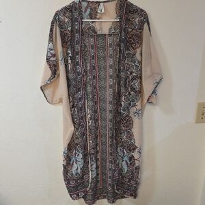 Live 4 Truth Multicolor Paisley Kimono